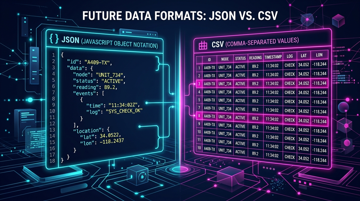 JSON vs CSV